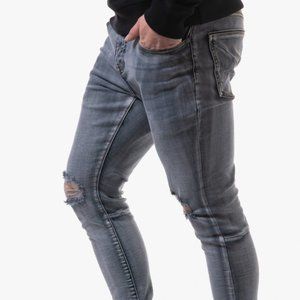 Kuwalla Tee Men’s Sand Wash Skinny Denim W34” L32”